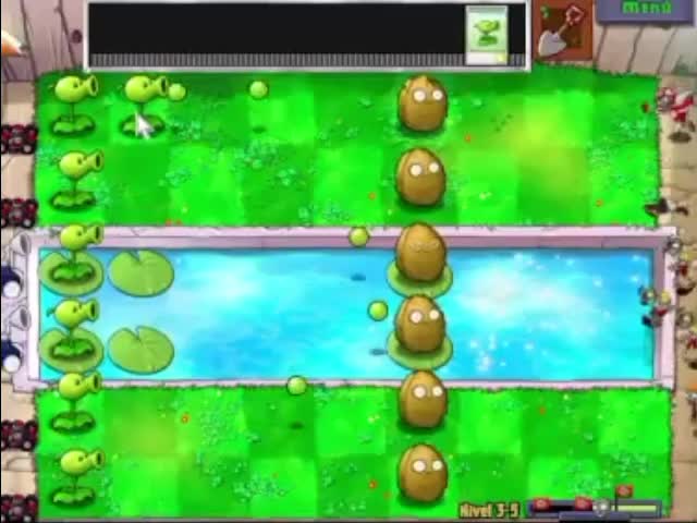 Plantas contra zombies - nivel 3-5 av 2
