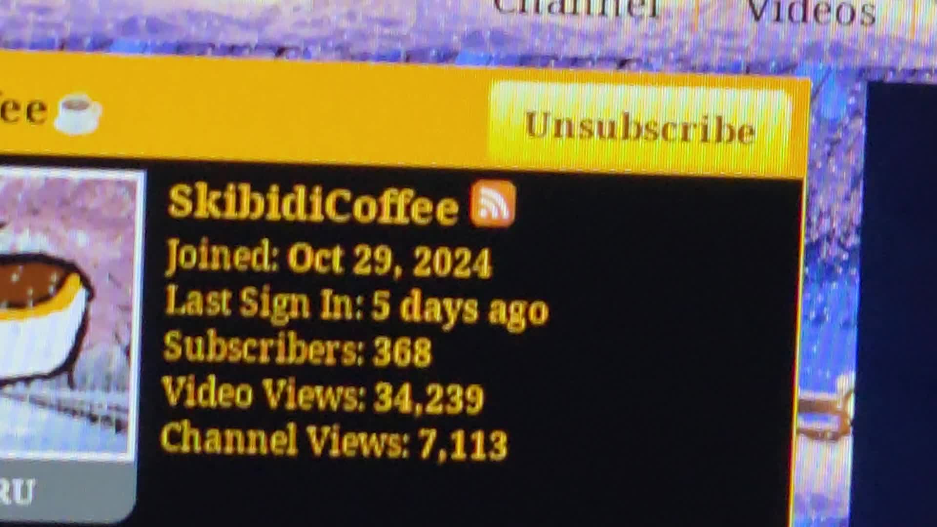 Calling out to SkibidiCoffee