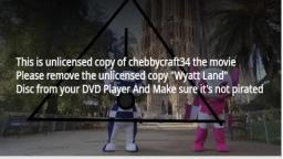 Chebbycraft34 the movie anti piracy screen