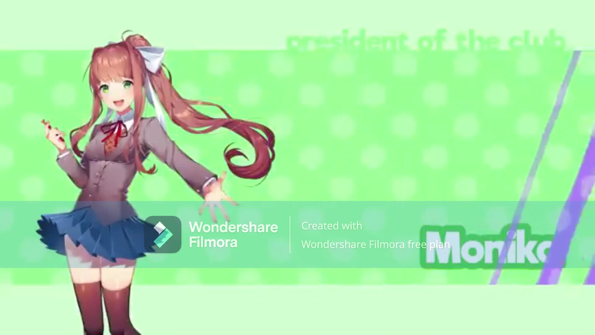 Doki Doki Literature Club Trailer with CartoonMania Intro Audio (V2)