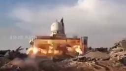 Zionists filmed how they deliberately mine and blow up a mosque in Khan Yunis (Gaza Strip).