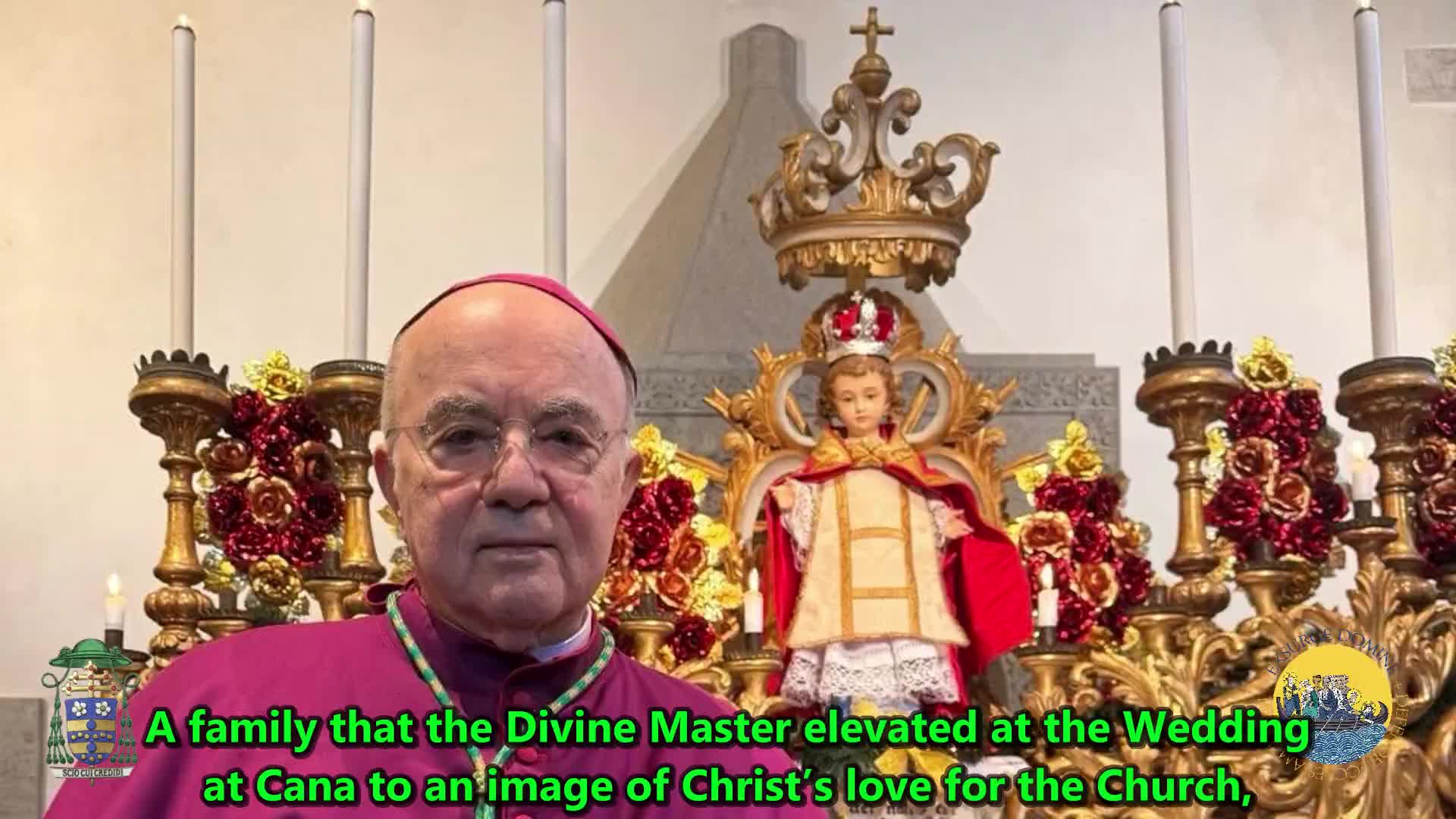 Archbishop Viganò Invenerunt in templo – Homily on the feast of the Holy Family – January 11, 2026