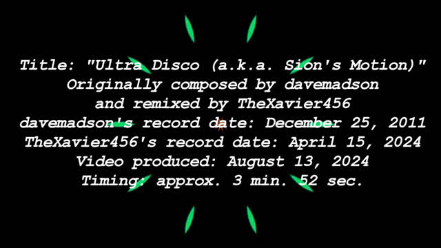 Ultra Disco (a.k.a. Sion's Motion)