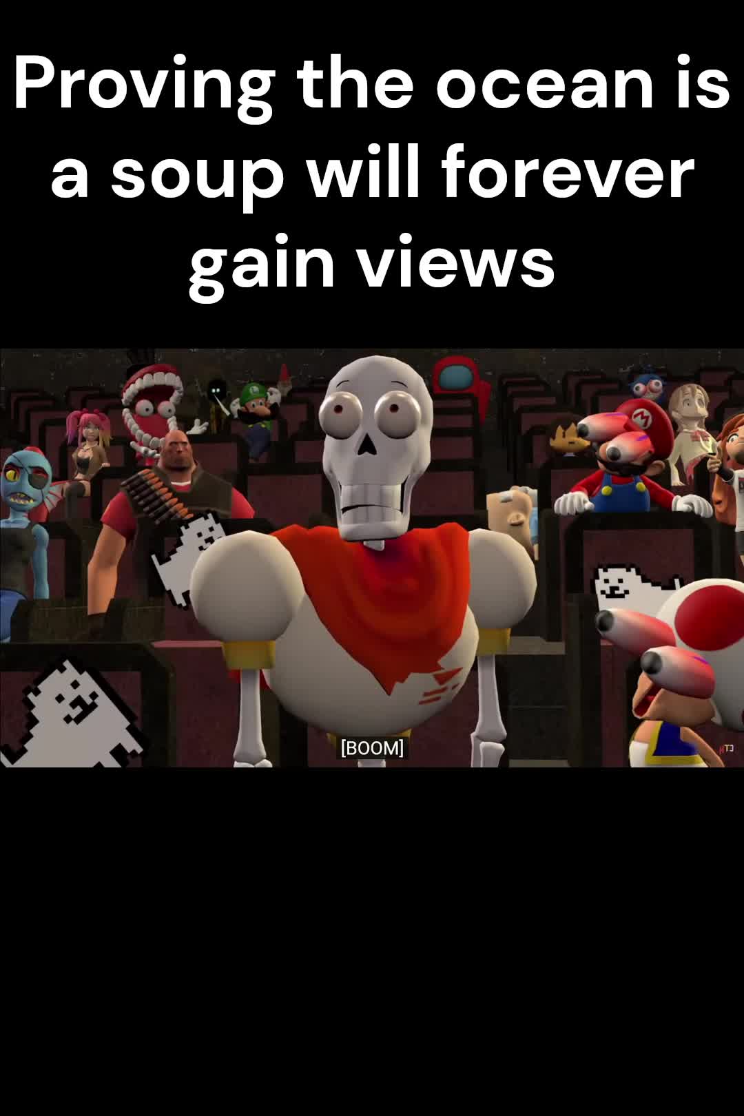 Will It #soup #viralshort #bruh #meme #memes #sans #undertale #papyrus