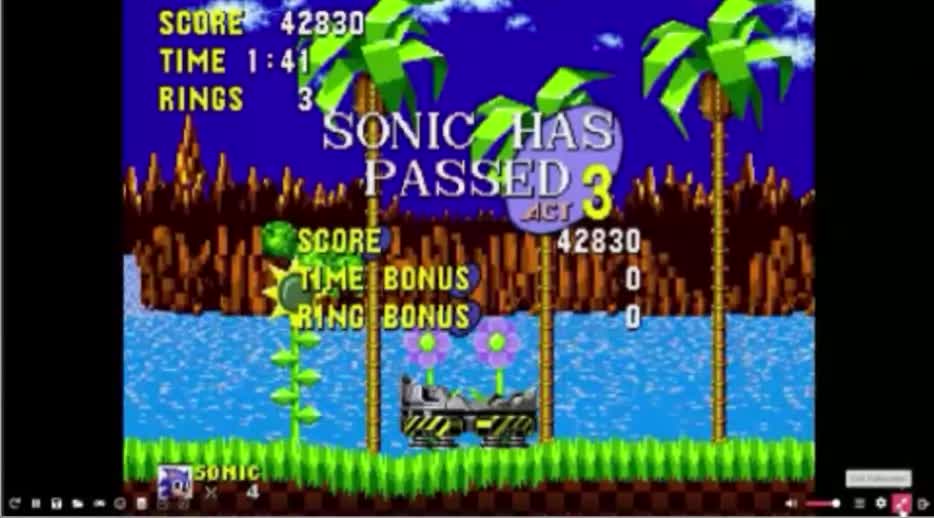 jugando sonic 1 xddd jugando sonic 1 xddd