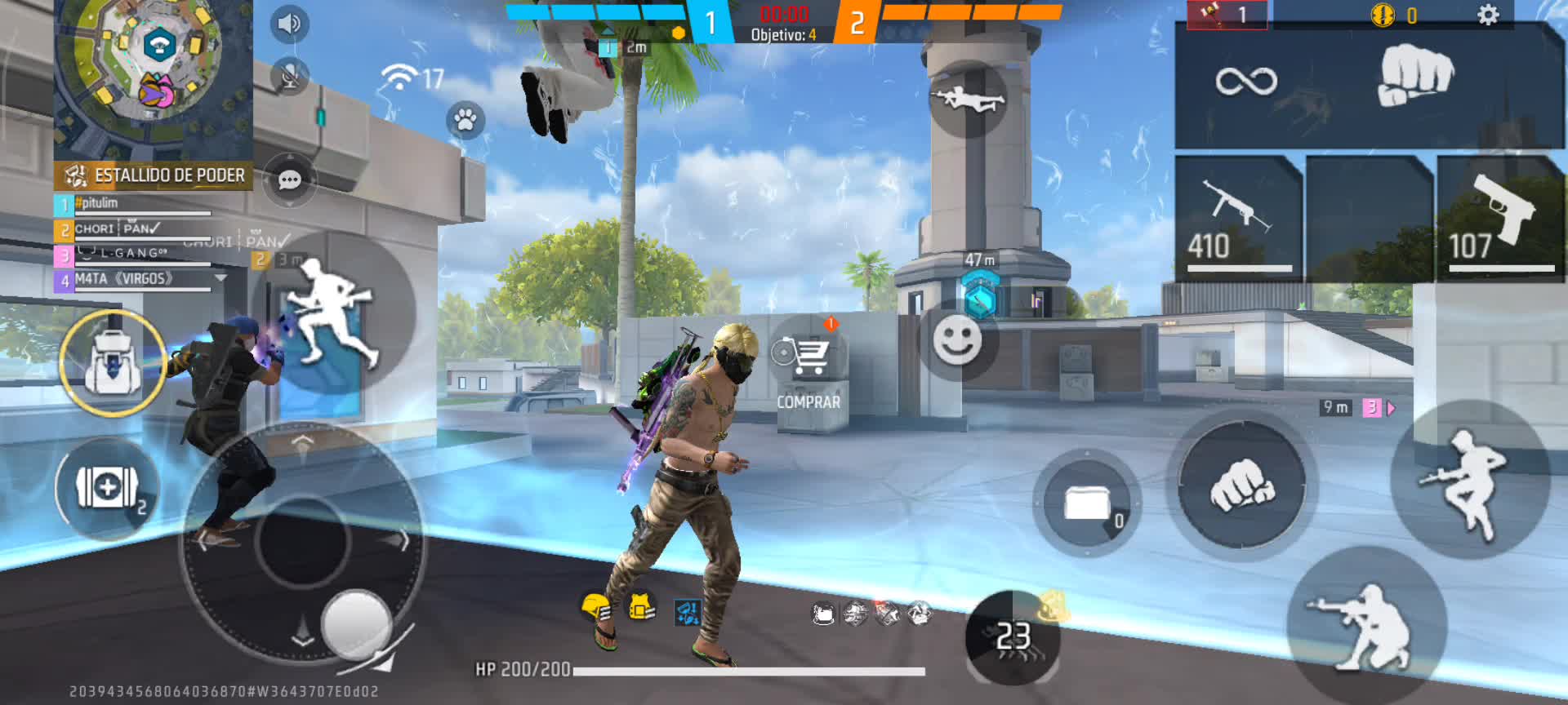 Ezelankit juega a free fire con ape flow y choripan