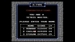 Tetris Gameplay (NES)