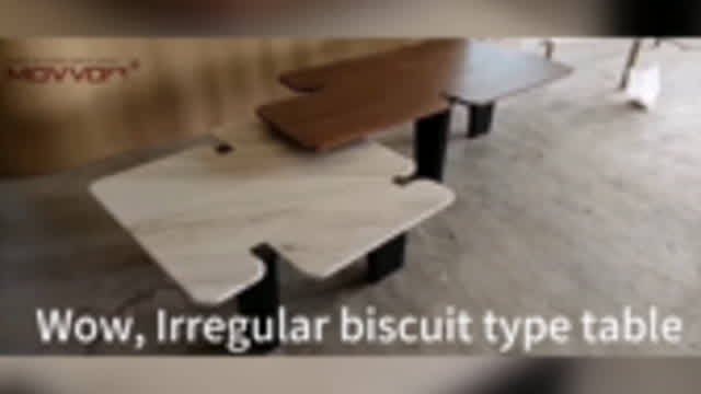 Break the Norm with Our Whimsical Biscuit Table, Irregularly Perfect! ? ##biscuit #irregular #style