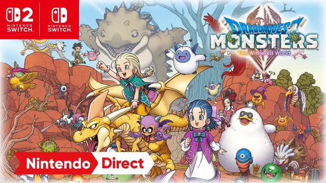 DRAGON QUEST MONSTERS: The Withered World (NIntendo Switch 2) Announcement Trailer [Nintendo Direct