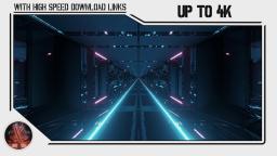 free futuristic science-fiction tunnel corridor motion backgrounds (up to dmtunnelmotions28darkscifi