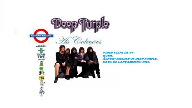 DEEP PURPLE _  HUSH VIDEO CLIPE EM CORES