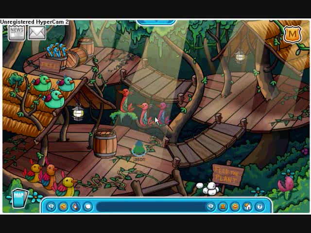 checking out the club penguin adventure party