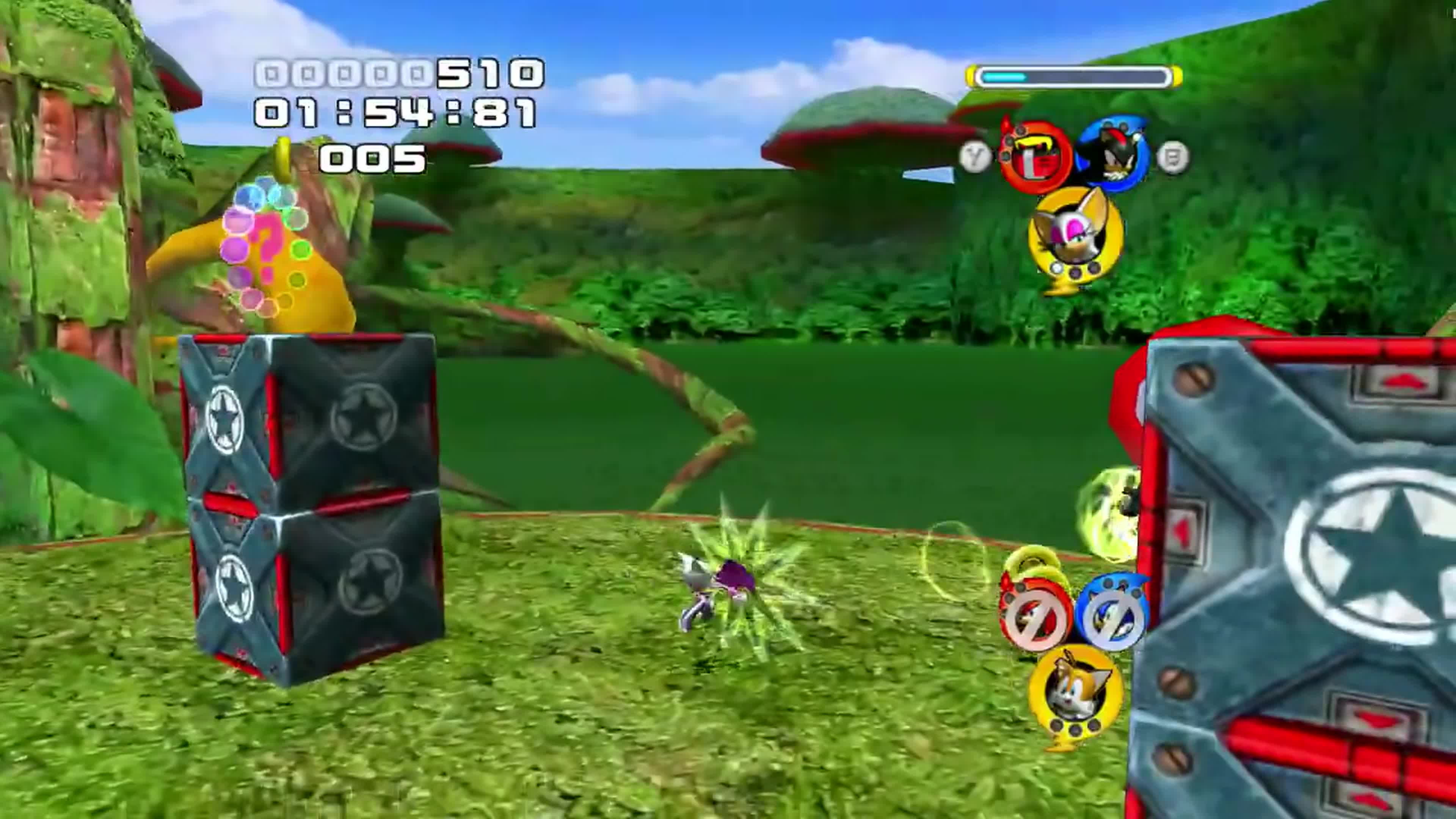 Team Dark Vs Team Sonic