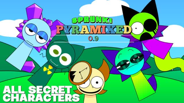 INCREDIBOX SPRUNKI PYRAMIXED 0.9 | SPRUNKI UNLOCK ALL SECRET CHARACTERS part 1 INCREDIBOX SPRUNKI PYRAMIXED 0.9 | SPRUNKI UNLOCK ALL SECRET CHARACTERS part 1