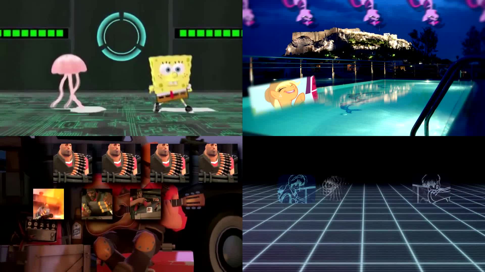 4x Flowerguy's pool party