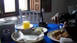 Lunch in Tacambaro, Mexico