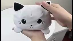 50 Reversible Cat Kids Plushie Plush Cartoon Animals Panda DouCat Kids Plushie Plush Cartoon Animals