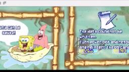 SpongeBobs Atlantis SquarePantis (DS): Failed Saving Crash