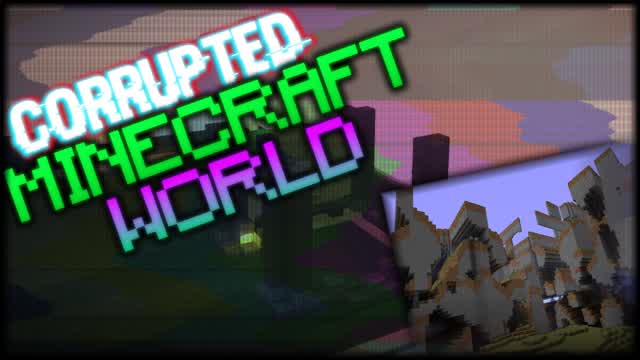 THIS MINECRAFT SERVER WORLD IS CORRUPTED??!???!?!