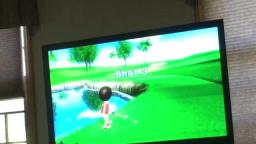 wii golf funy fail