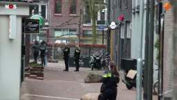 An unknown person took hostages in a cafe in the Netherlands and held them captive for more than fiv