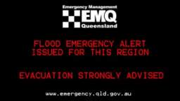 Australian EAS - Queensland Floods 2011 TV Emergency Alert