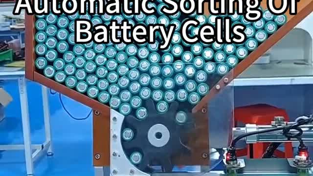 Automatic Sorting Of Battery Cell
