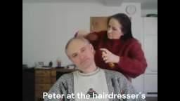 At the hairdresser