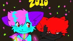 happy new years 2010 speedpaint