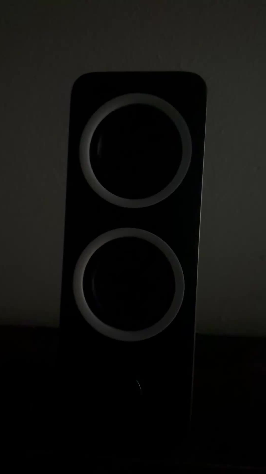 Just two seconds of a speaker!