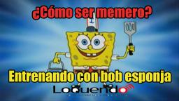 Bob esponja Parodia Loquendo: Entrenamiento en el crustaceo cagaduro