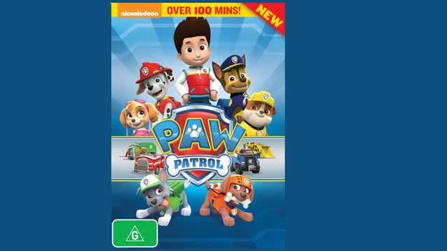 Opening to Paw Patrol Australian DVD