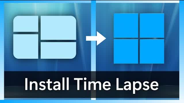 Installing Windows 1.01 to Windows 11 - Time Lapse