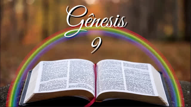 Genesis Chapter 9. Gods blessings and rainbow. Noah curses Ham. (SCRIPTURE)