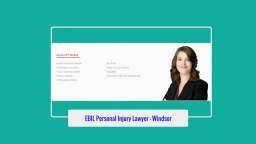 Accident Lawyers in Windsor ON - EBIL Personal Injury Lawyer (800) 259-3824