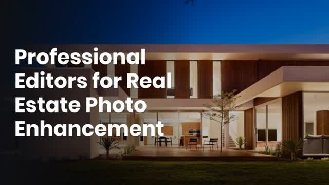 Professional Editors for Real Estate Photo Enhancement
