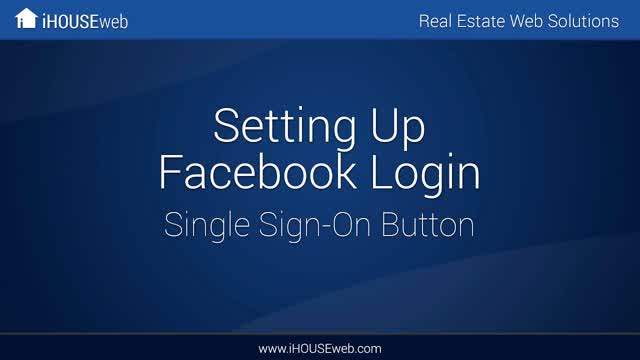 Welcome to Facebook Login Sign Up or Learn More Log in Setting Up Single On Button