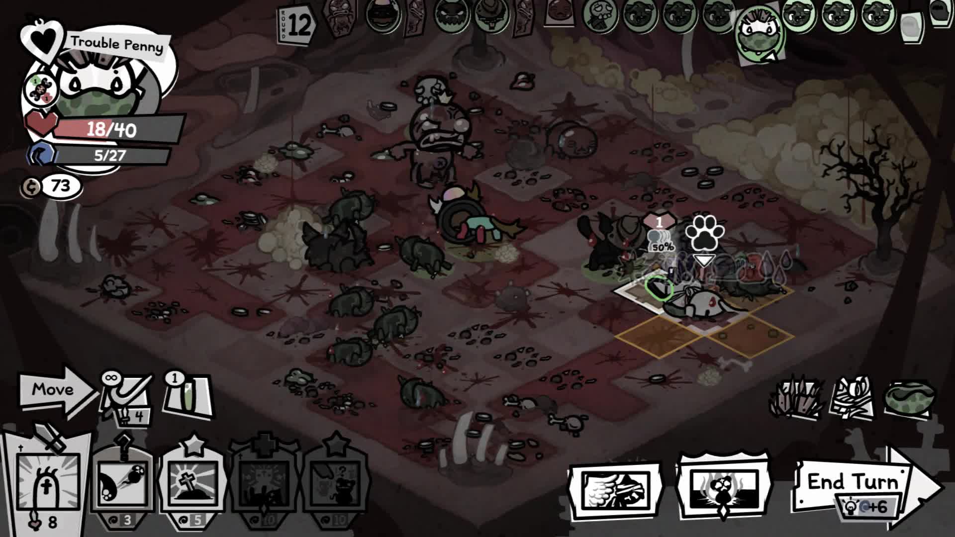 Throbbing king boss battle