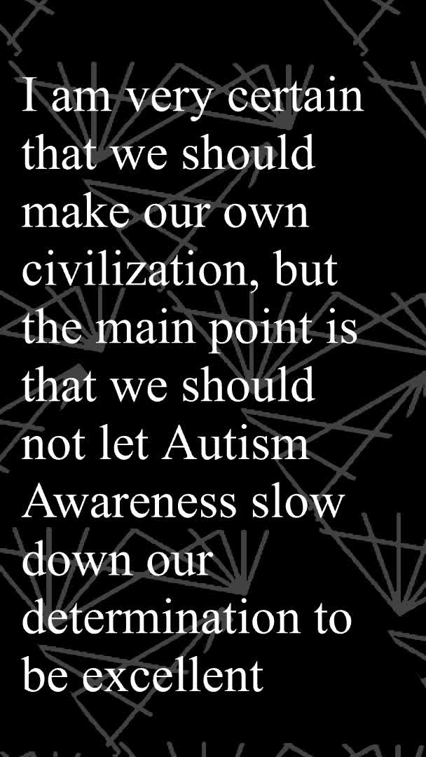 Why I dislike Autism Awareness