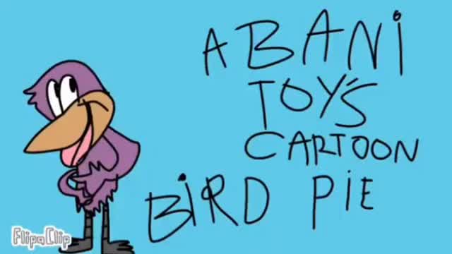 A birdy cartoon: a bird pie A birdy cartoon: a bird pie