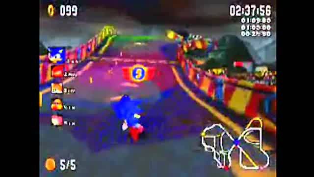 Sonic R loquendo parte 2