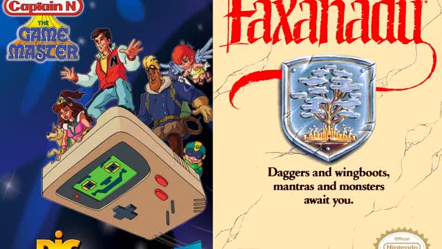 Captain N The Game Master (Season 2) Original Soundtrack - Faxanadu Title Screen Theme [Arrangement]