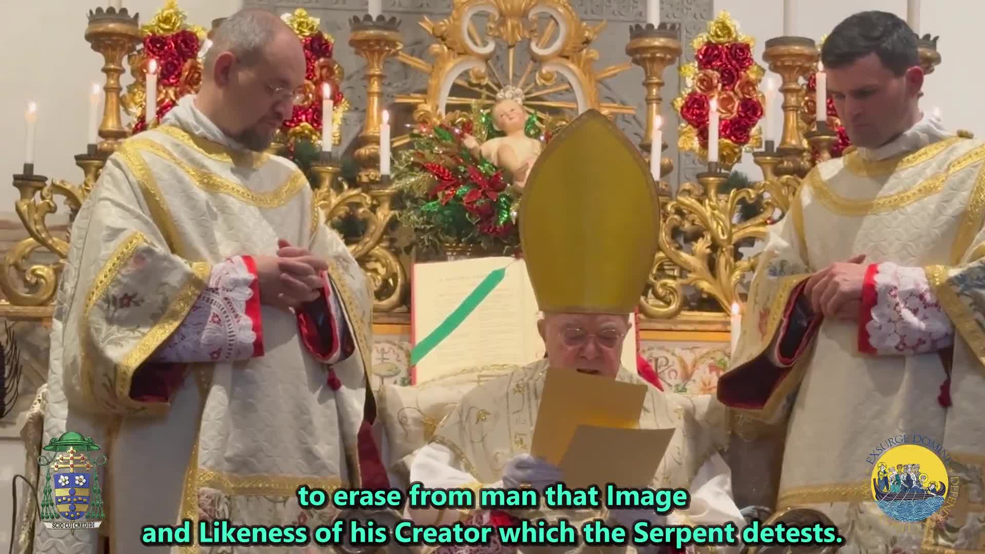 Archbishop Carlo Maria Viganò Gloria in excelsis Deo – Homily on the Nativity of the Lord – December