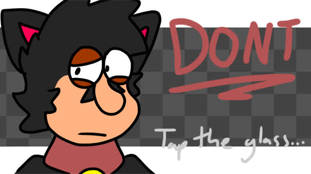 Don’t tap the glass.. original meme.. SATIRE!!\