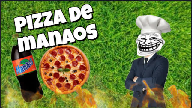 como hacer una pizza de manaos (desastroso)