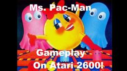 Ms. Pac Man (Atari 2600) Review And Gameplay