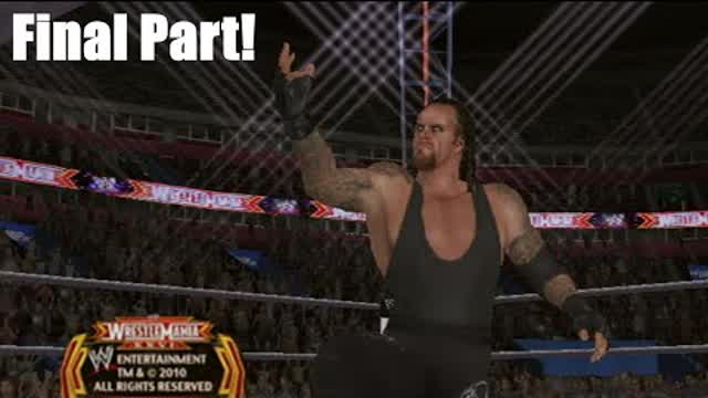 Facing The Undertaker! - WWE Smackdown vs Raw 2011 - Undertaker Road To WrestleMania Part 4 Ending