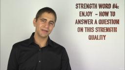 027 4 Enjoy - How to Answer a Question on this Strength Quality
