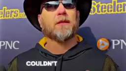 The fact is Matt Canada couldn't have done it without me