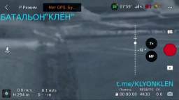 Russian tank assault UA postion